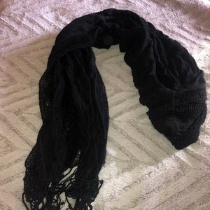 Black scarf